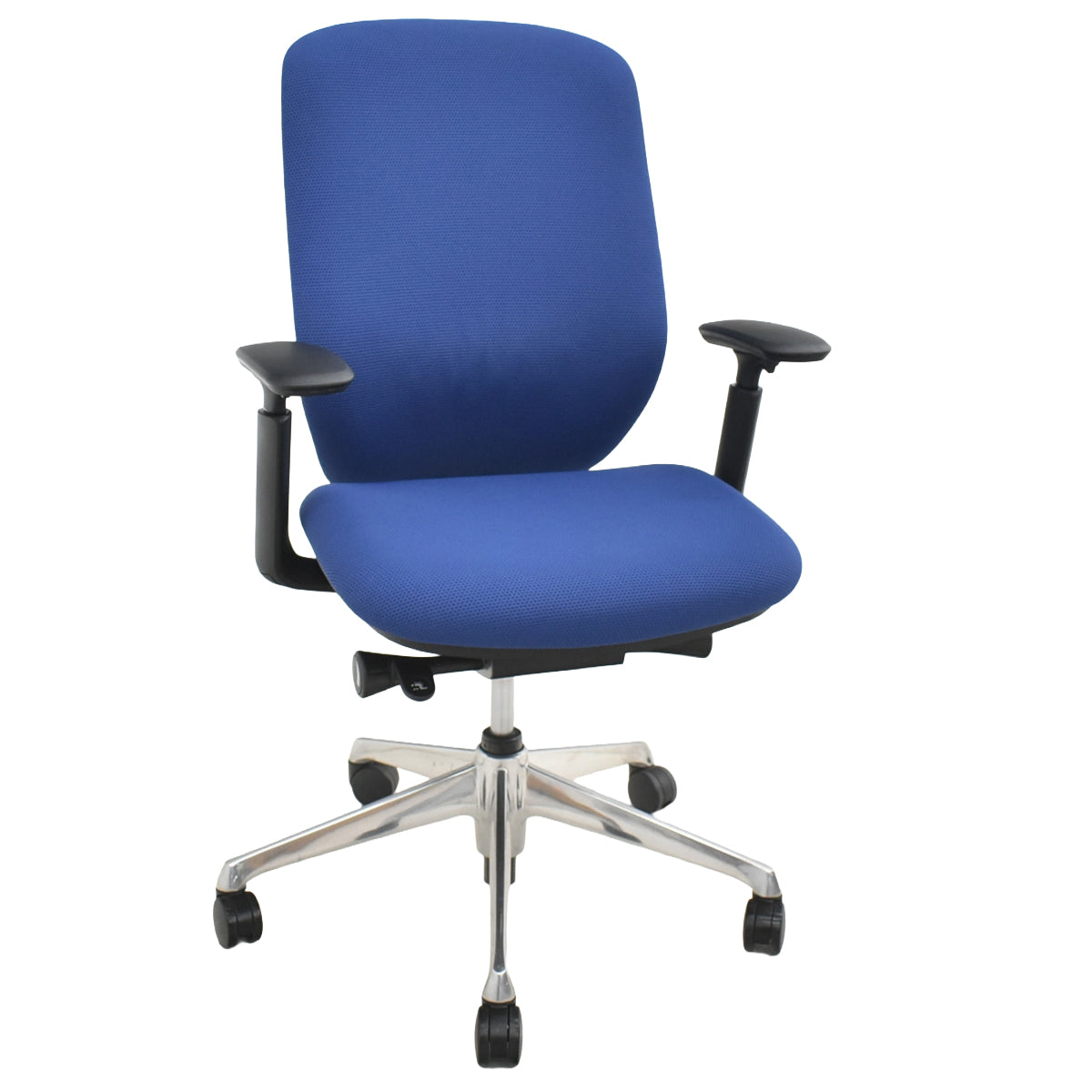 【中古】オカムラ　シルフィー　ハイバック　可動肘　バックカーブアジャスト　前傾機能　ポリッシュ　2025111705【中古オフィス家具】