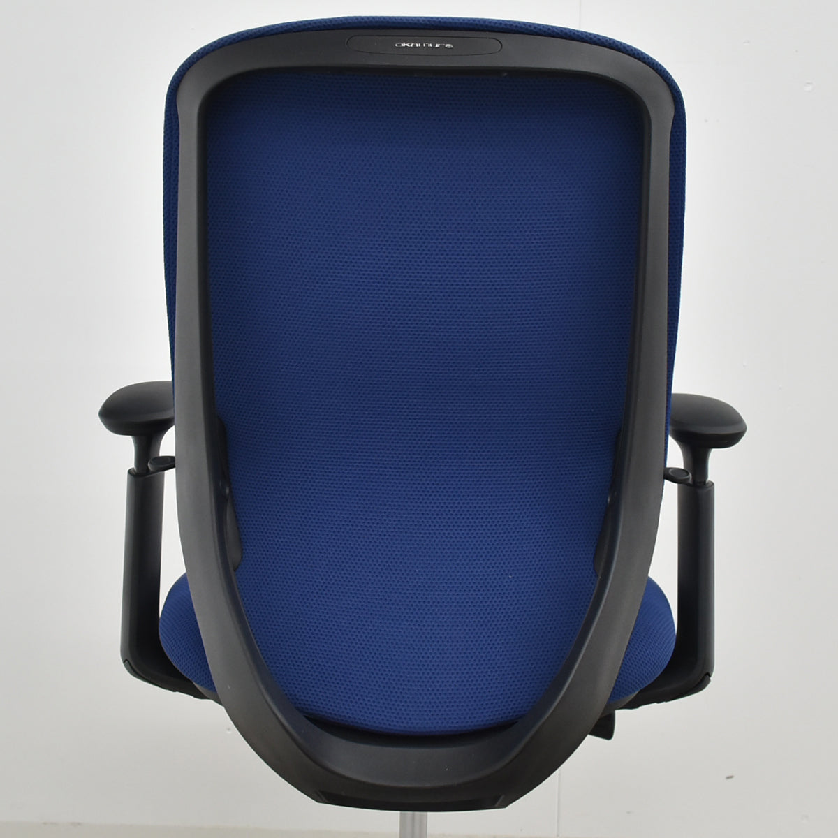 【中古】オカムラ　シルフィー　ハイバック　可動肘　バックカーブアジャスト　前傾機能　ポリッシュ　2025111706【中古オフィス家具】