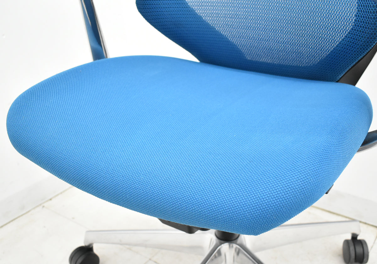 【中古】コクヨ　デュオラ　ハイバック　固定肘　ハンガー　ポリッシュ　2020年製　2025111803【中古オフィス家具】