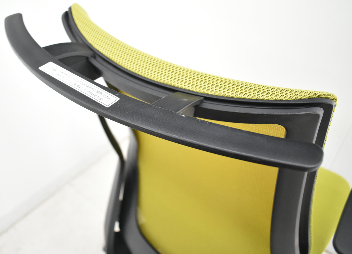 【中古】コクヨ　デュオラ　ハイバック　固定肘　ハンガー　ポリッシュ　2020年製　2025111804【中古オフィス家具】