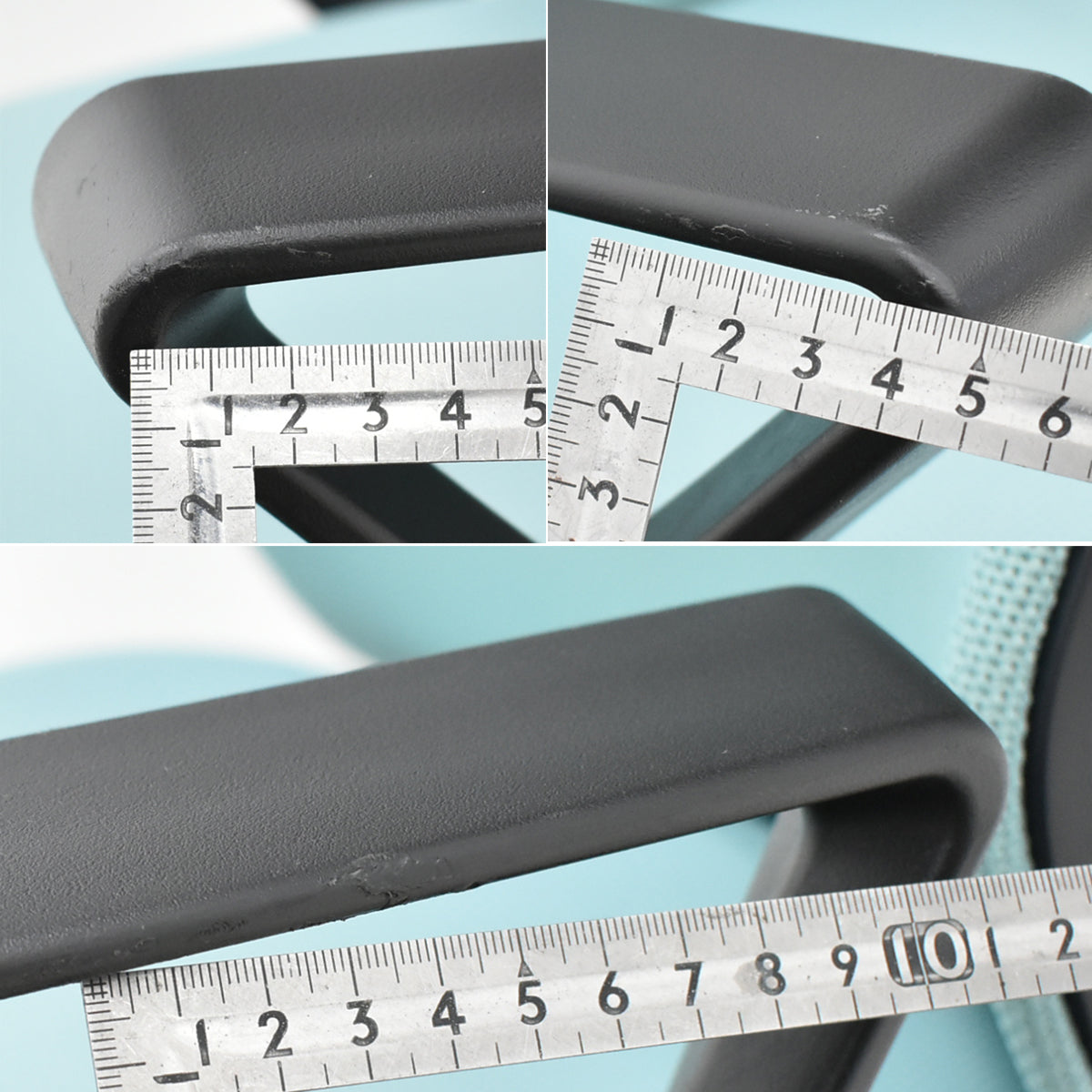 【中古】オカムラ　フルーエントチェア　ローバック　固定肘　ハンガー　2025112001【中古オフィス家具】