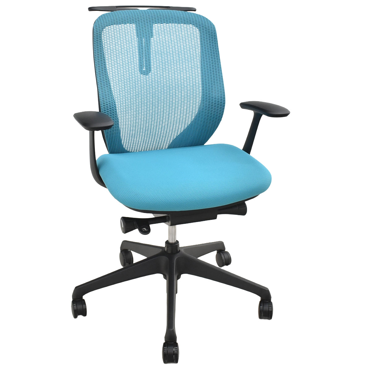 【中古】オカムラ　シルフィー　ローバック　固定肘　前傾機能　バックカーブアジャスト　ハンガー　2025112004【中古オフィス家具】