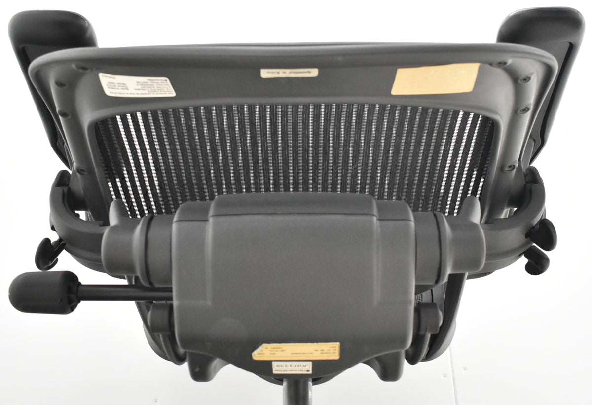 【中古】ハーマンミラー　アーロンチェア　Bサイズ　フル装備　ランバーサポート　2025112008【中古オフィス家具】