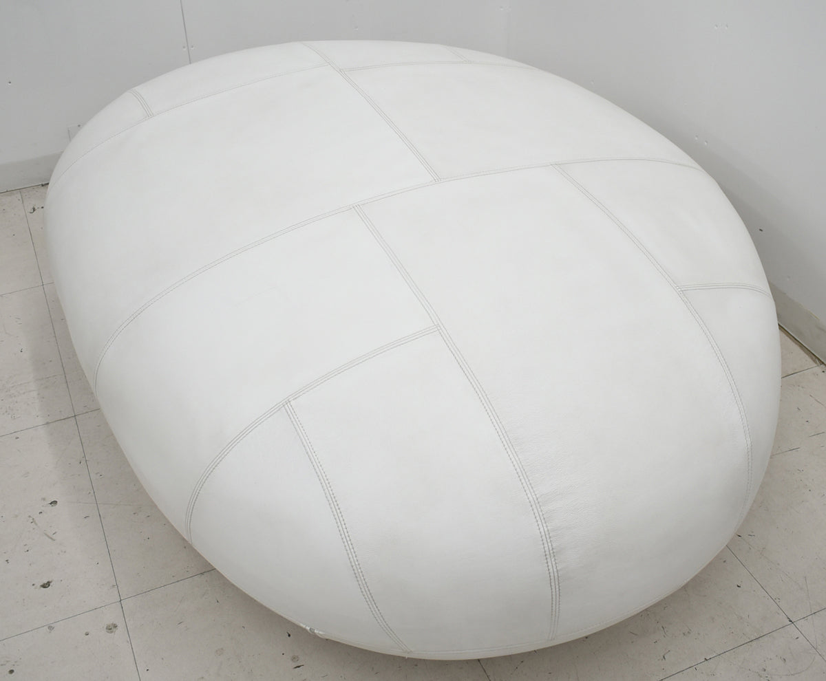 【中古】Driade　ドリアデ　ISHI　オットマン　総革張り　幅1500　2025112701【中古オフィス家具】