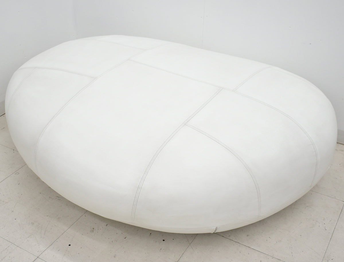 【中古】Driade　ドリアデ　ISHI　オットマン　総革張り　幅1500　2025112701【中古オフィス家具】