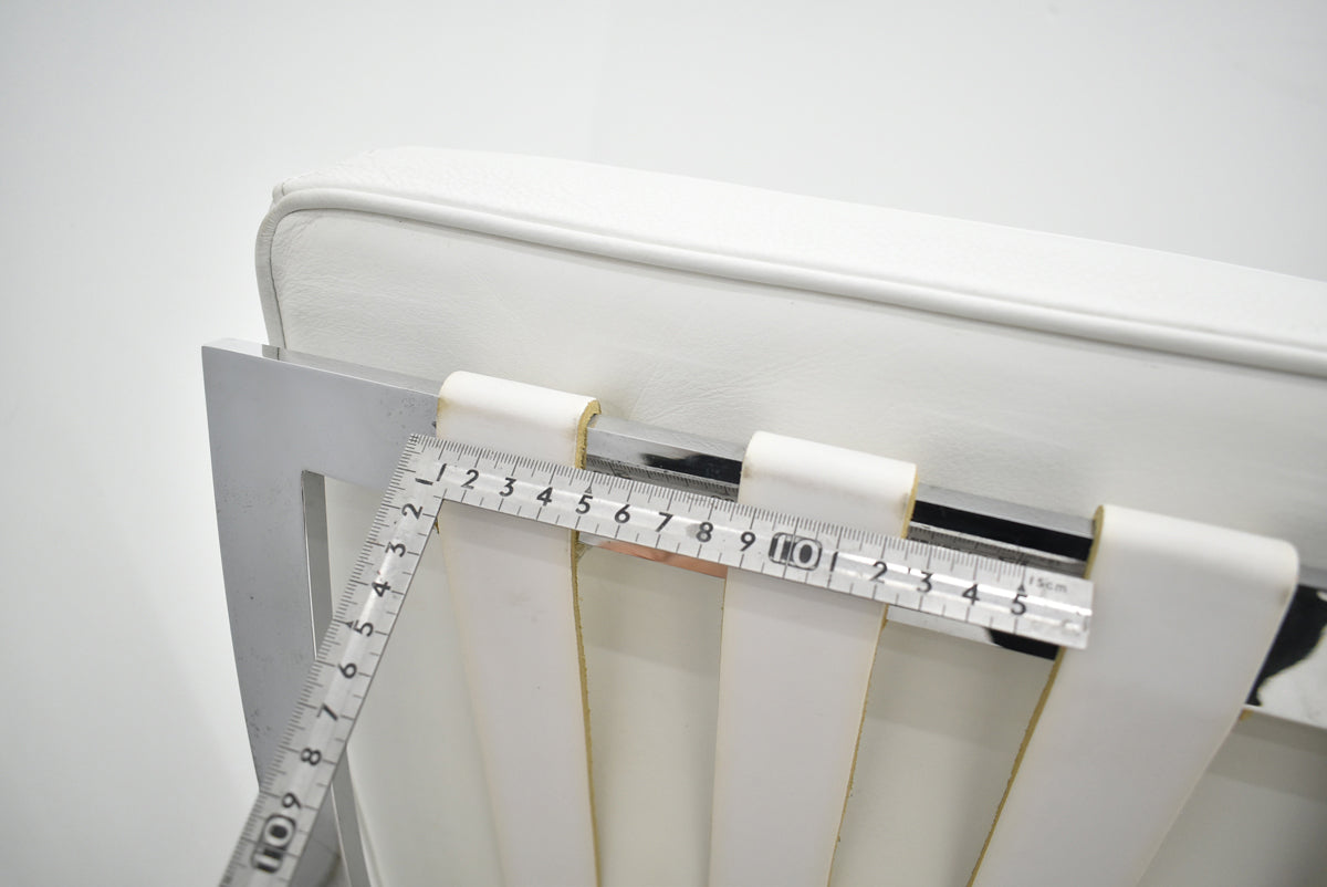 【中古】リプロダクト　バルセロナチェア　本革　幅780　2025112703【中古オフィス家具】