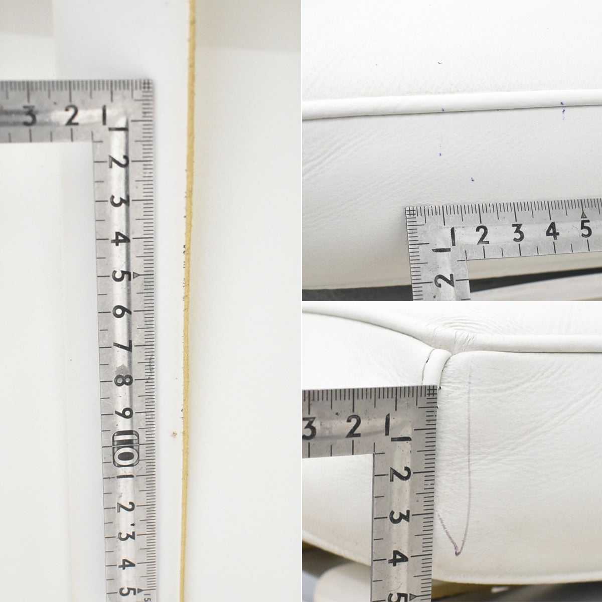 【中古】リプロダクト　バルセロナチェア　本革　幅780　2025112703【中古オフィス家具】