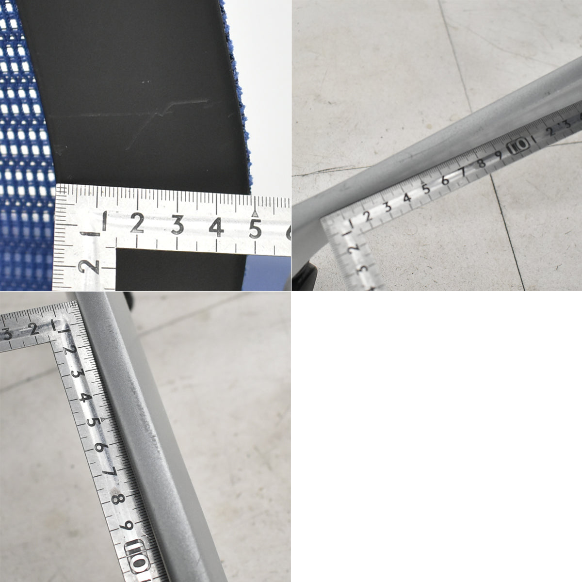 【中古】オカムラ　バロン　エクストラハイバック　ヘッドレスト　可動肘　ミディアムブルー　2025120102【中古オフィス家具】