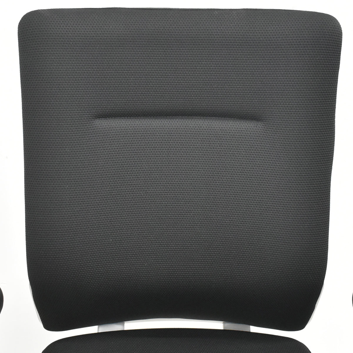 【中古】オカムラ　コーラル　ハイバック　可動肘　シルバー脚　ブラック　2025120306【中古オフィス家具】