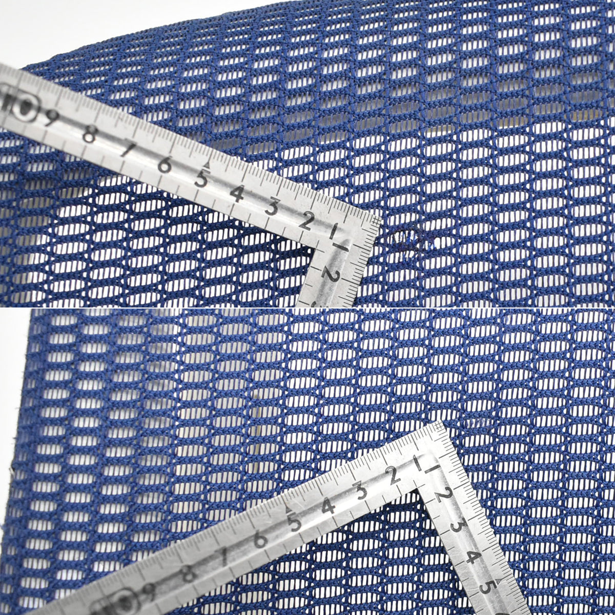 【中古】オカムラ　シルフィー　ローバック　前傾機能　バックカーブアジャスト　肘なし　ミディアムブルー　2025120907【中古オフィス家具】