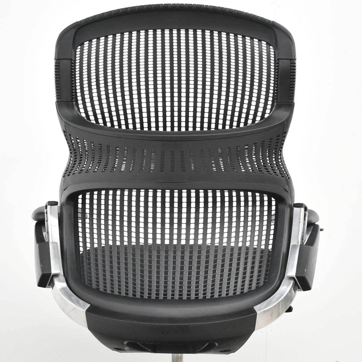 【中古】Knoll　ジェネレーション　可動肘（ハイパフォーマンス肘）ブラック脚　ブラック　2025121003【中古オフィス家具】