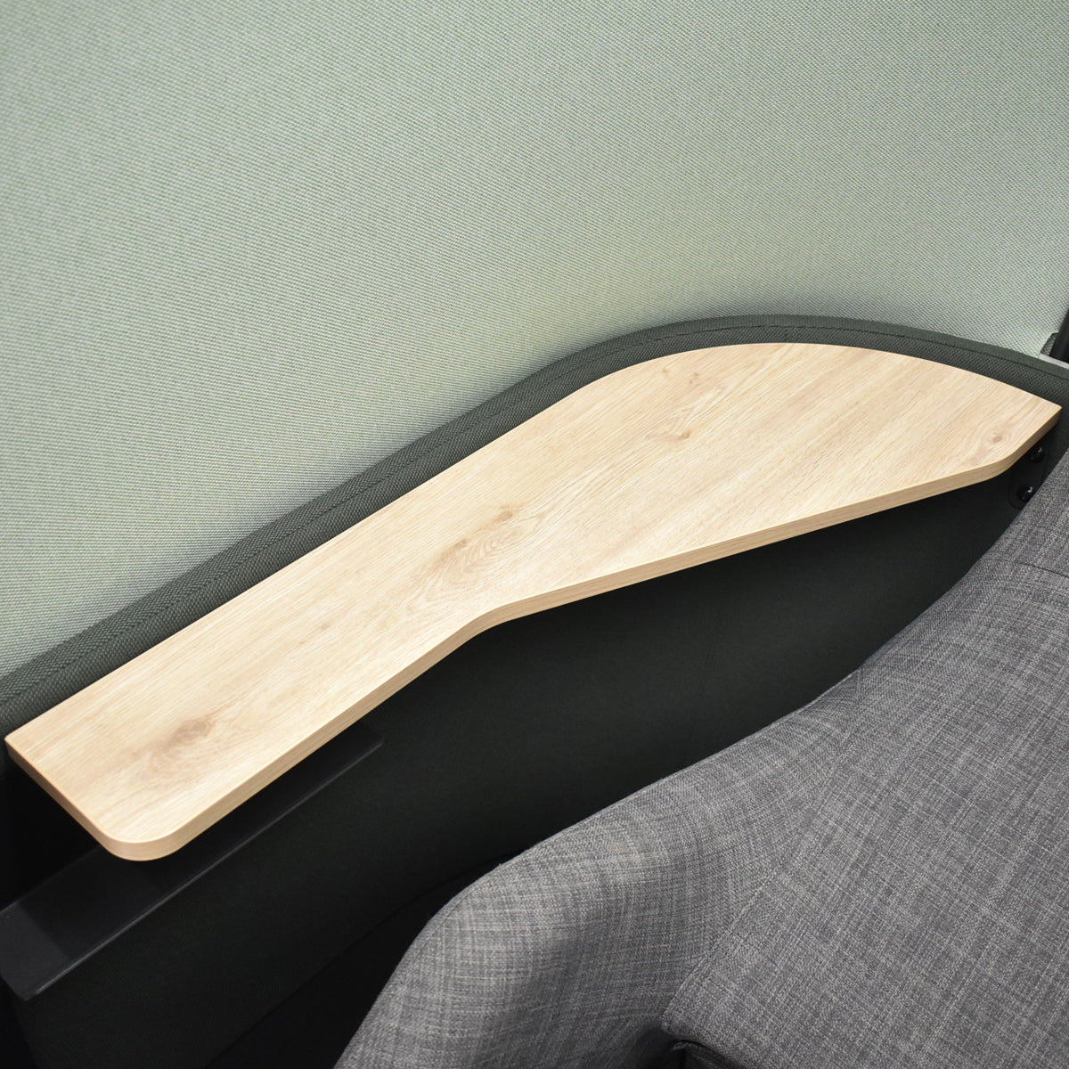 【中古】コクヨ　ドップ　dop　ソロワーク用ブース　スタンダードタイプ　電動リクライニングチルト　幅1170　グレー×オパールグリーン　2025121104【中古オフィス家具】