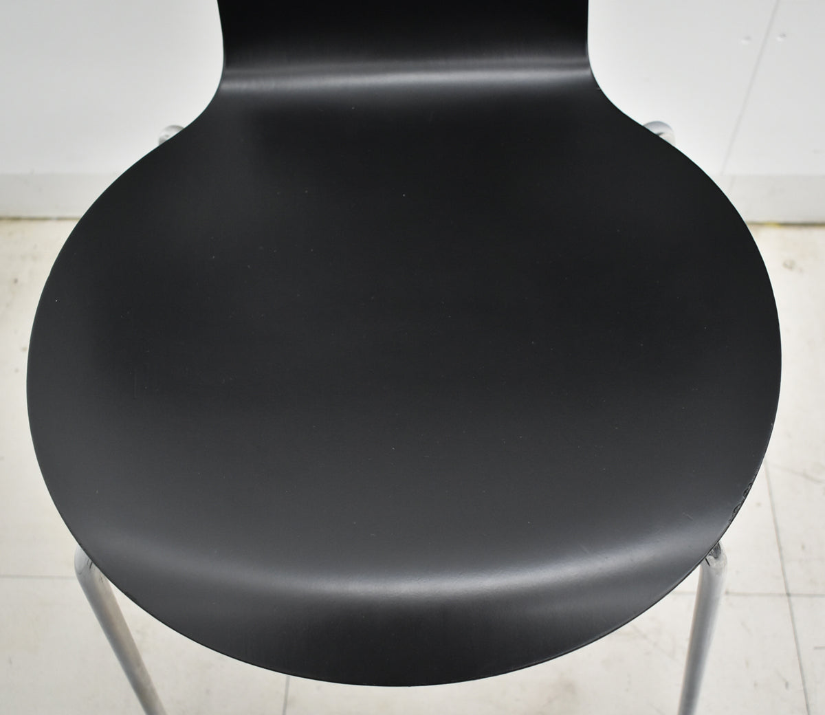 【中古】フリッツハンセン　アントチェア　幅480　ブラック　2025121601【中古オフィス家具】