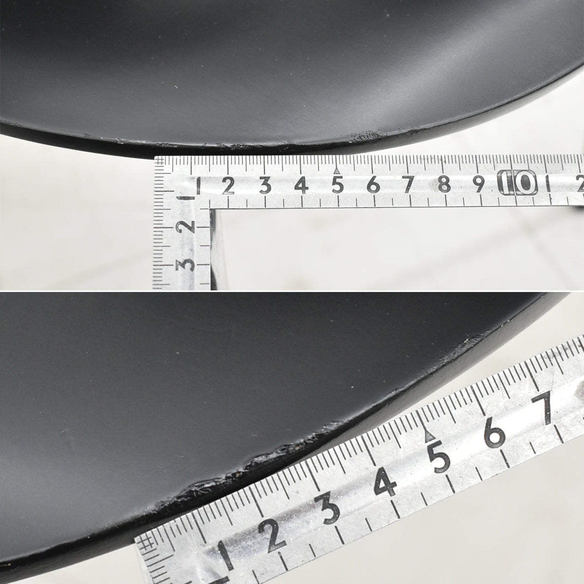 【中古】フリッツハンセン　アントチェア　幅480　ブラック　2025121601【中古オフィス家具】