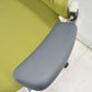 【中古】Knoll　ジェネレーション　可動肘（ハイパフォーマンス肘）ポリッシュ脚　グリーン　2025121704【中古オフィス家具】