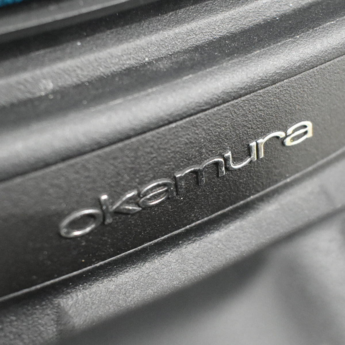 【中古】オカムラ　シルフィー　ハイバック　可動肘　バックカーブアジャスト　前傾機能　ハンガー　ブルーグリーン　2025121805【中古オフィス家具】