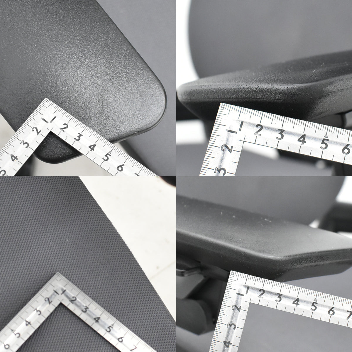 【中古】スチールケース　Gesture　ジェスチャー　可動肘　グレー　2025121901【中古オフィス家具】