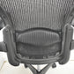 【中古】ハーマンミラー　アーロンチェア　スタンダード　Ｂサイズ　ランバーサポート　昇降ガス新品交換済　ブラック　2025122201【中古オフィス家具】