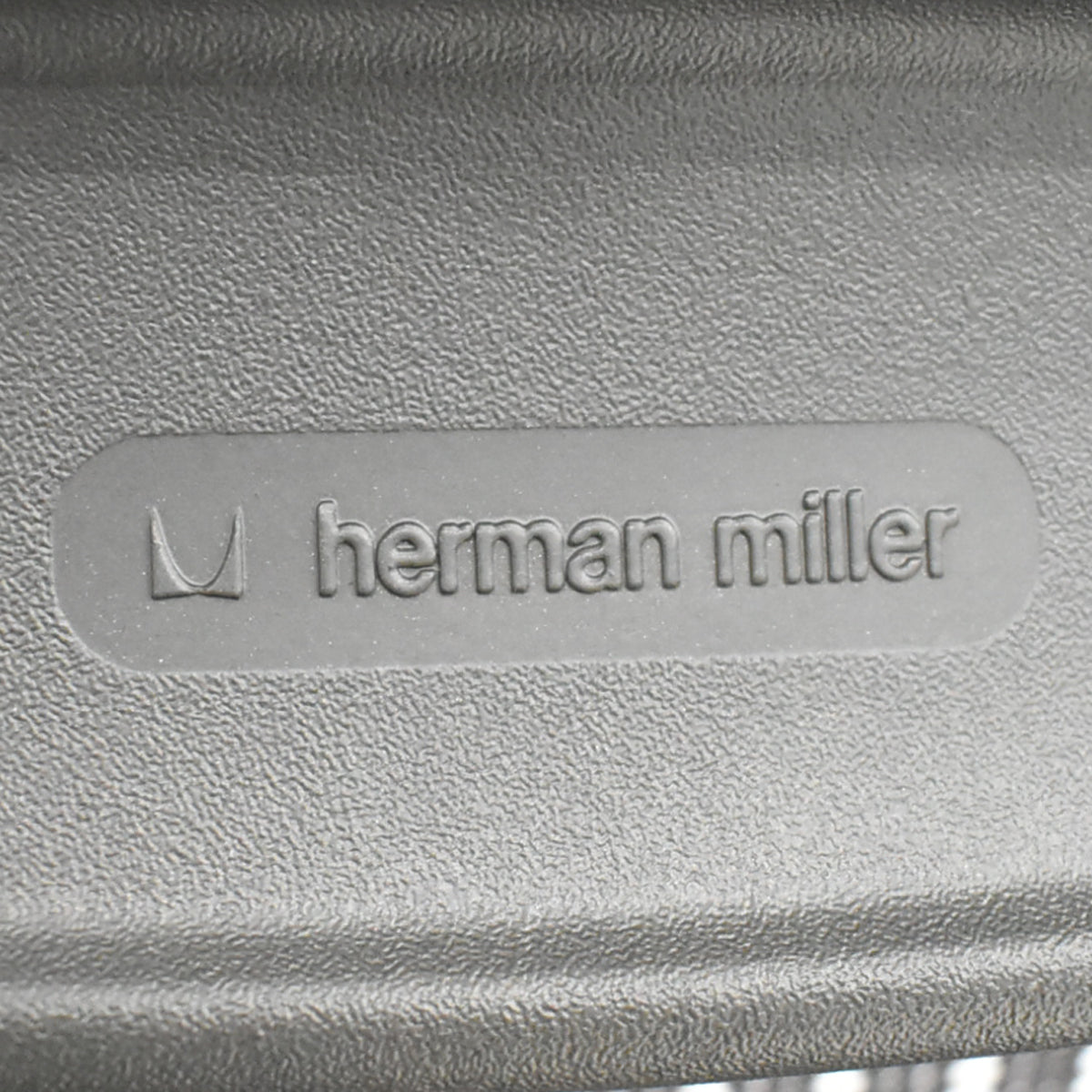 【中古】ハーマンミラー　アーロンチェア　Bサイズ　フル装備　ランバーサポート　グレー　2025122202【中古オフィス家具】
