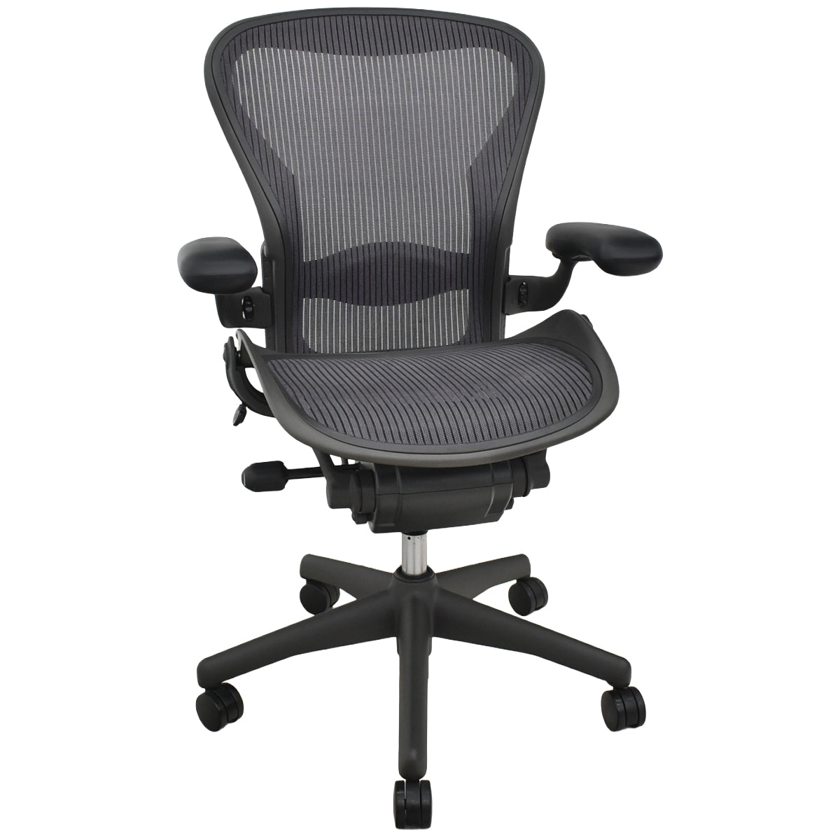 アーロンチェア　ジャンク品　背面メッシュ裂け有り アーロンチェア ジャンク品 背面メッシュ裂け有り