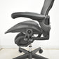 【中古】ハーマンミラー　アーロンチェア　Aサイズ　フル装備　ランバーサポート　ブラック　2025122204【中古オフィス家具】
