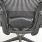 【中古】ハーマンミラー　アーロンチェア　Aサイズ　フル装備　ランバーサポート　ブラック　2025122205【中古オフィス家具】