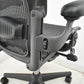 【中古】ハーマンミラー　アーロンチェア　Aサイズ　フル装備　ランバーサポート　ブラック　2025122302【中古オフィス家具】