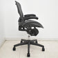 【中古】ハーマンミラー　アーロンチェア　Aサイズ　フル装備　ランバーサポート　ブラック　2025122302【中古オフィス家具】
