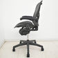【中古】ハーマンミラー アーロンチェア　Bサイズ　フル装備　ポスチャーフィット　肘レバータイプ（肘パット新型タイプ）昇降ガス新品交換済　ブラック　2025122304【中古オフィス家具】