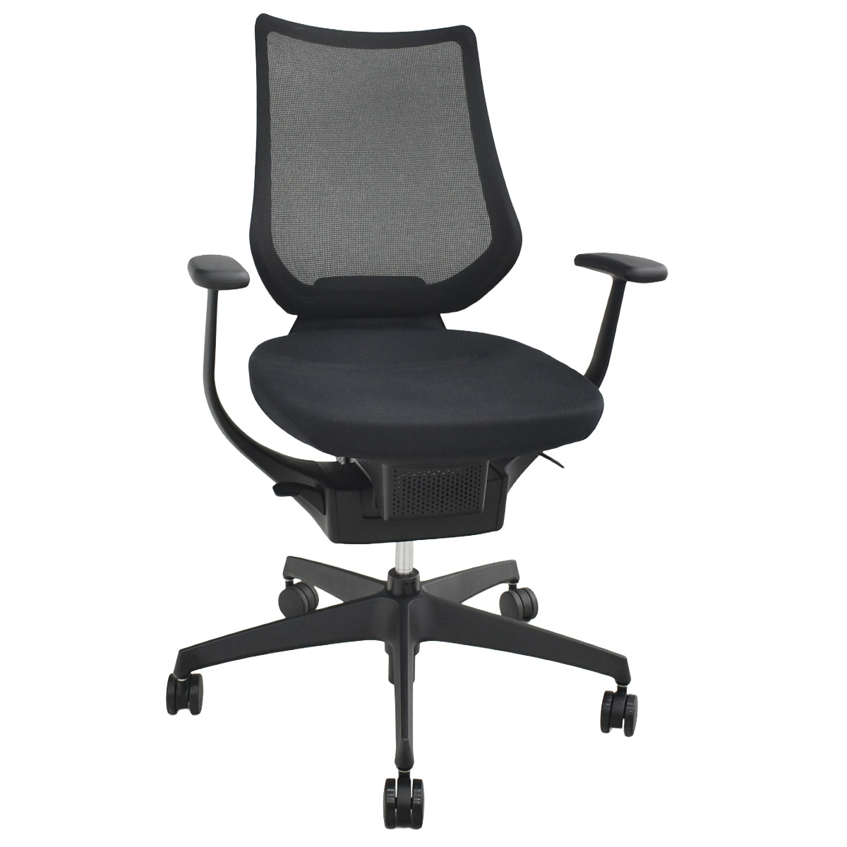 【中古】コクヨ　イング　固定肘　バーチカルタイプ　ブラック　2025122404【中古オフィス家具】