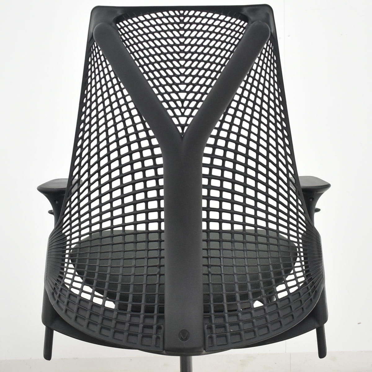 【中古】ハーマンミラー　セイルチェア　可動肘　前傾機能　2019年製　オリーブ　2025122501【中古オフィス家具】