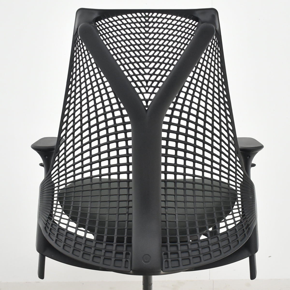 【中古】ハーマンミラー　セイルチェア　可動肘　前傾機能　2018年製　オリーブ　2025122502【中古オフィス家具】