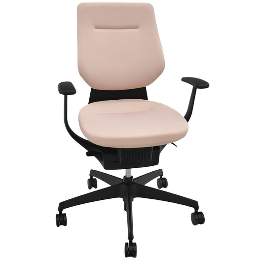 【中古】コクヨ　イング　固定肘　バーチカルタイプ　アッシュピンク　2026010603【中古オフィス家具】