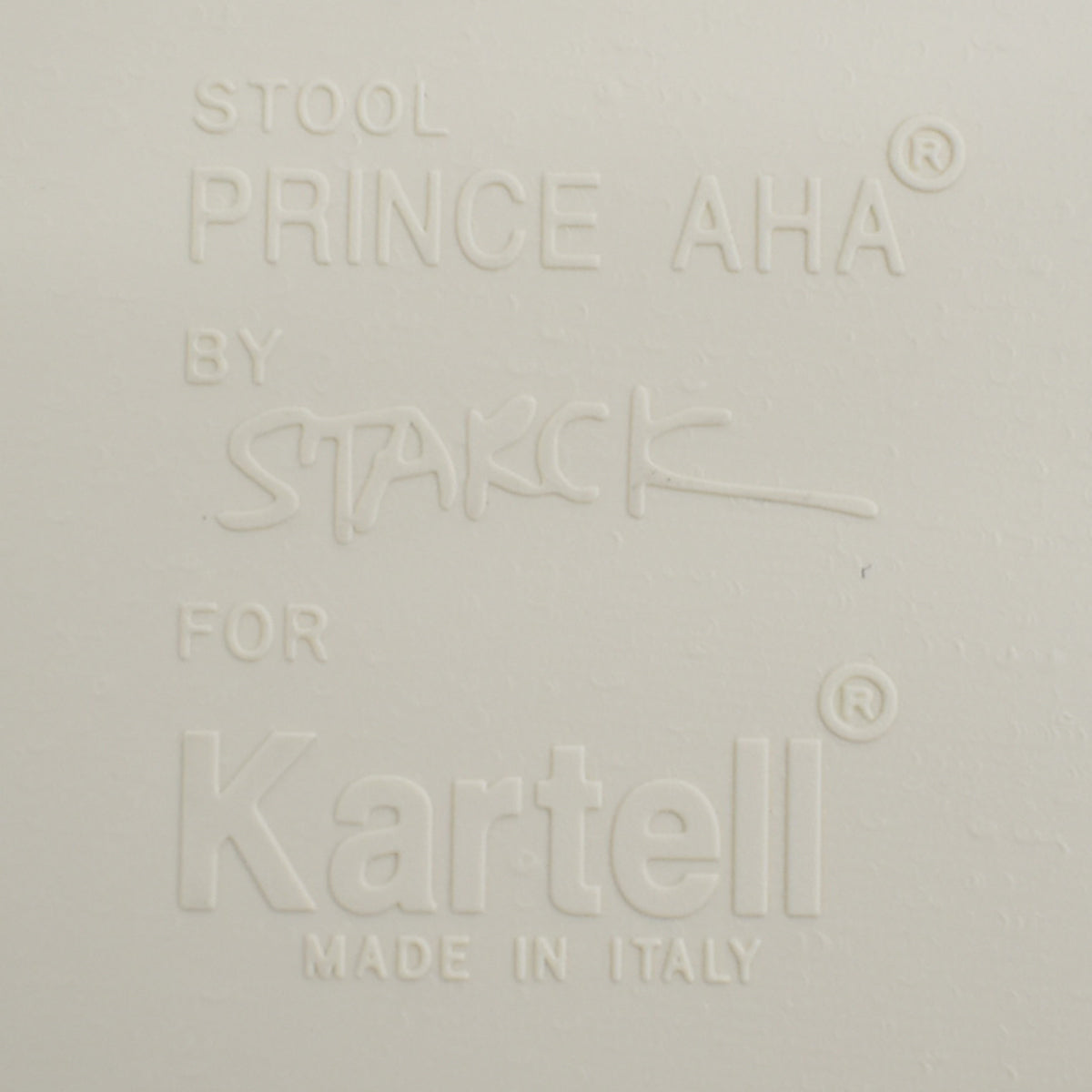 【中古】Kartell プリンスアハ　スツール　高さ430　2026010607 【中古オフィス家具】