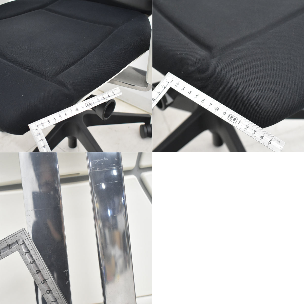 【中古】イトーキ　フリップフラップ　可動肘　ブラック　2026010801【中古オフィス家具】