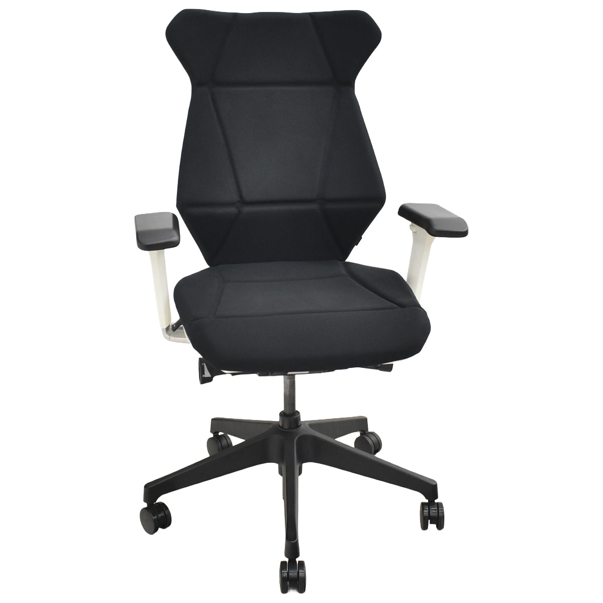 【中古】イトーキ　フリップフラップ　可動肘　ブラック　2026010801【中古オフィス家具】