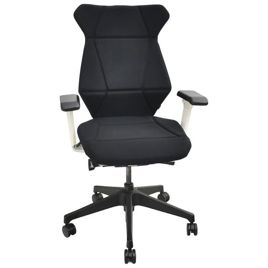 【中古】イトーキ　フリップフラップ　可動肘　ブラック　2026010801【中古オフィス家具】