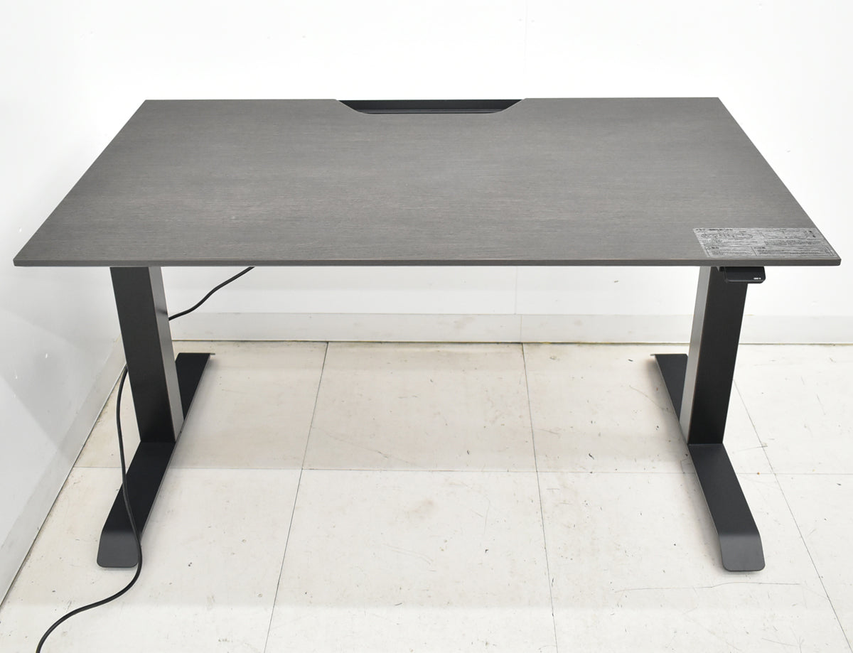 【中古】コクヨ　シークエンス　電動昇降デスク　ベーシックレバータイプ　船底天板　2021年製　幅1150　2026010802【中古オフィス家具】