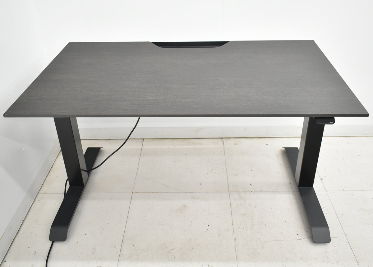 【中古】コクヨ　シークエンス　電動昇降デスク　ベーシックレバータイプ　船底天板　2021年製　幅1150　2026010803【中古オフィス家具】