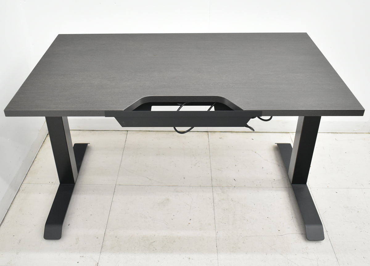 【中古】コクヨ　シークエンス　電動昇降デスク　ベーシックレバータイプ　船底天板　2021年製　幅1150　2026010803【中古オフィス家具】