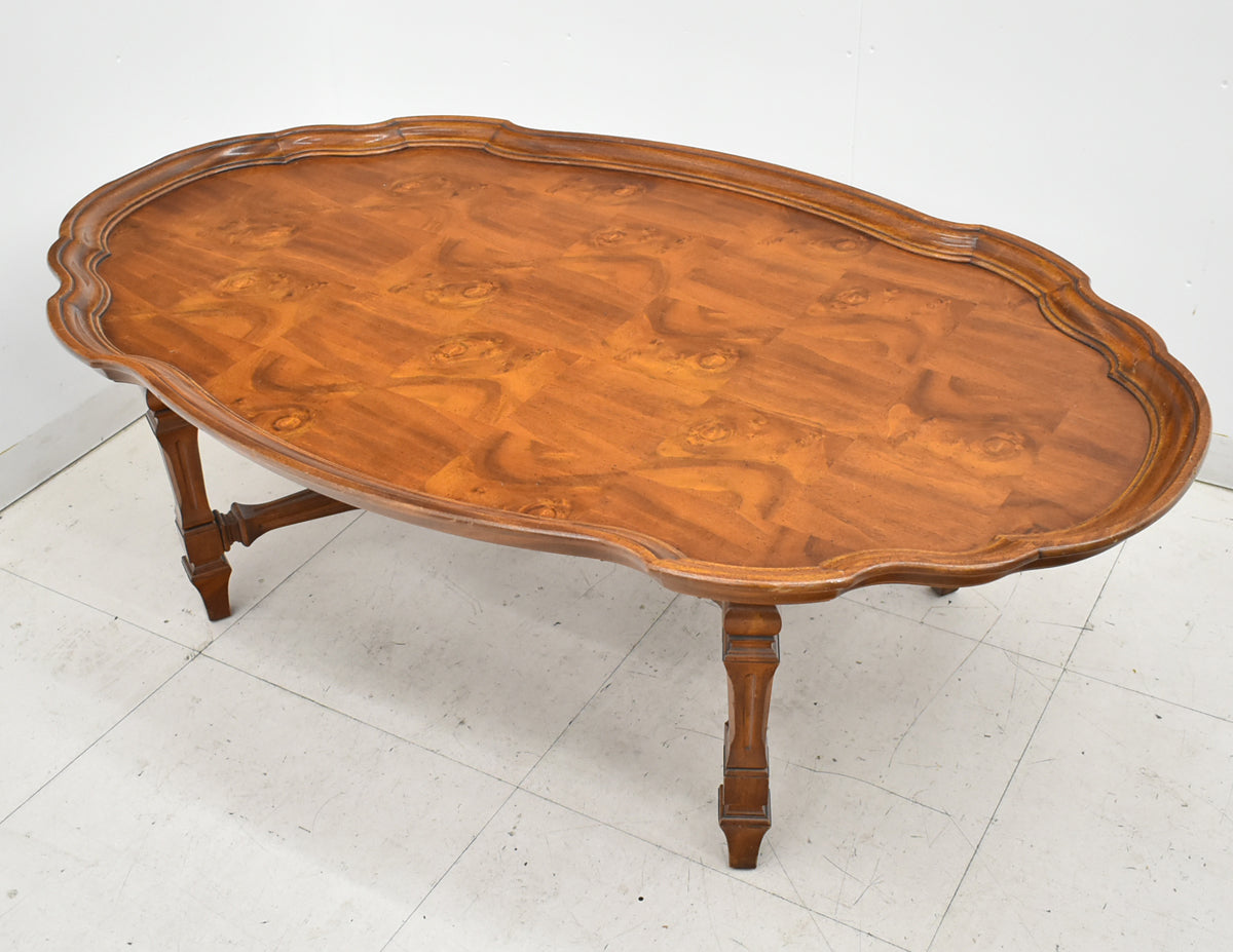 【中古】ドレクセルヘリテイジ　キャメオクラシックス　センターテーブル　カクテルテーブル　幅1345　木製　2026011501【中古オフィス家具】