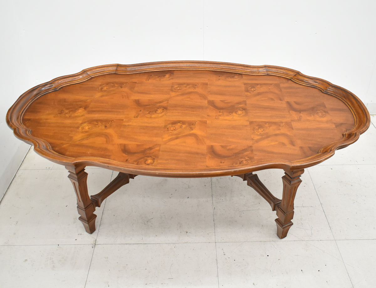 【中古】ドレクセルヘリテイジ　キャメオクラシックス　センターテーブル　カクテルテーブル　幅1345　木製　2026011501【中古オフィス家具】