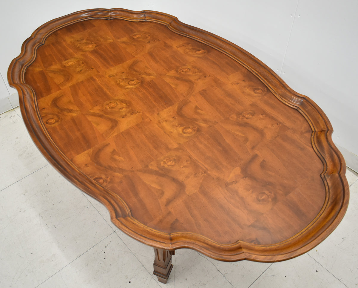 【中古】ドレクセルヘリテイジ　キャメオクラシックス　センターテーブル　カクテルテーブル　幅1345　木製　2026011501【中古オフィス家具】