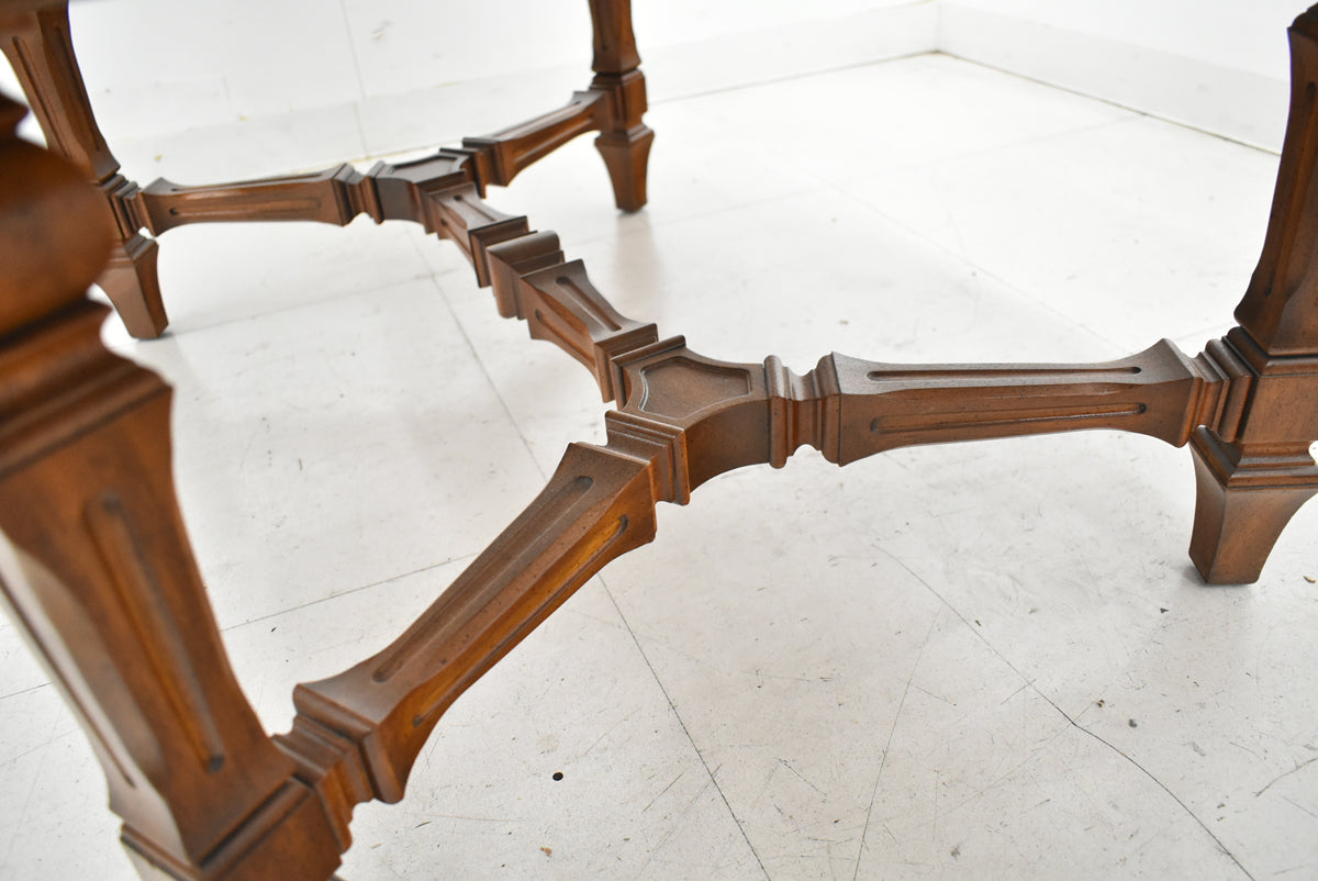 【中古】ドレクセルヘリテイジ　キャメオクラシックス　センターテーブル　カクテルテーブル　幅1345　木製　2026011501【中古オフィス家具】