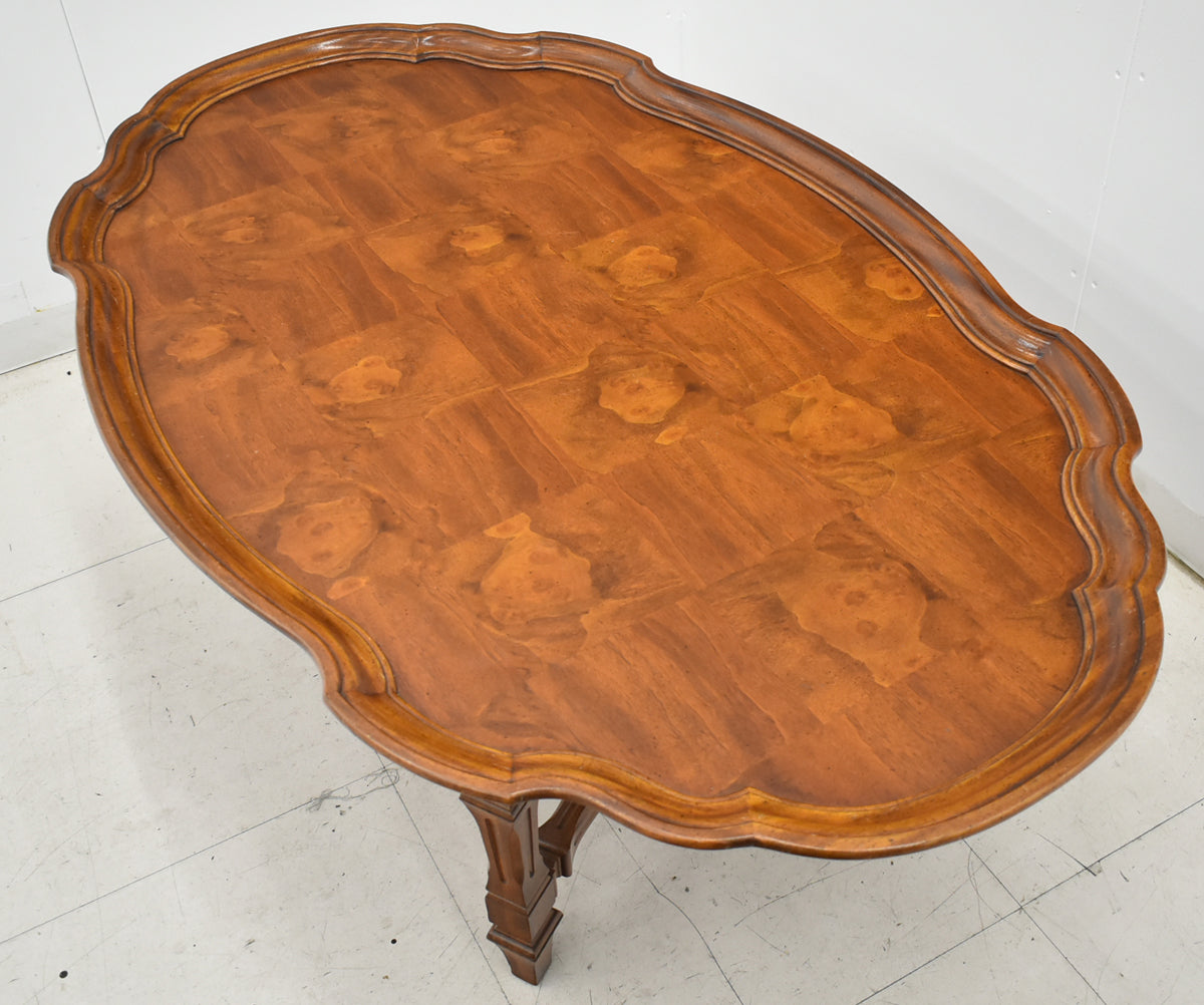 【中古】ドレクセルヘリテイジ　キャメオクラシックス　センターテーブル　カクテルテーブル　幅1345　木製　2026011502【中古オフィス家具】