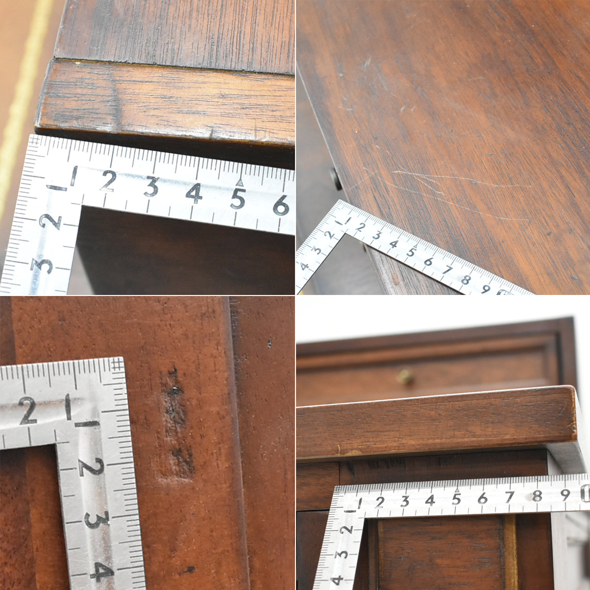 【中古】ドレクセルヘリテイジ　ライティングデスク　アンティーク　幅1345　木製　2026011601【中古オフィス家具】