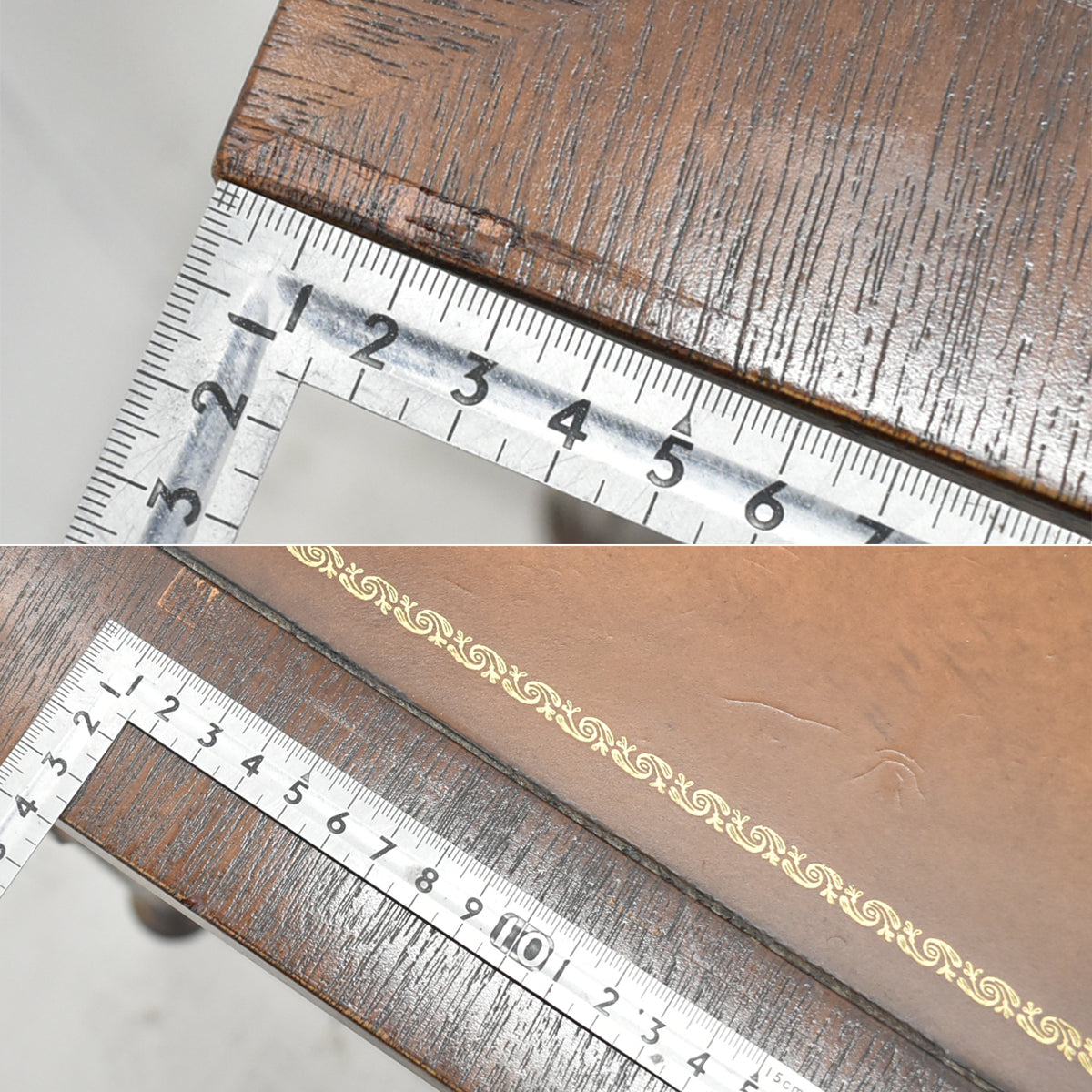 【中古】ドレクセルヘリテイジ　ライティングデスク　アンティーク　幅1345　木製　2026011601【中古オフィス家具】