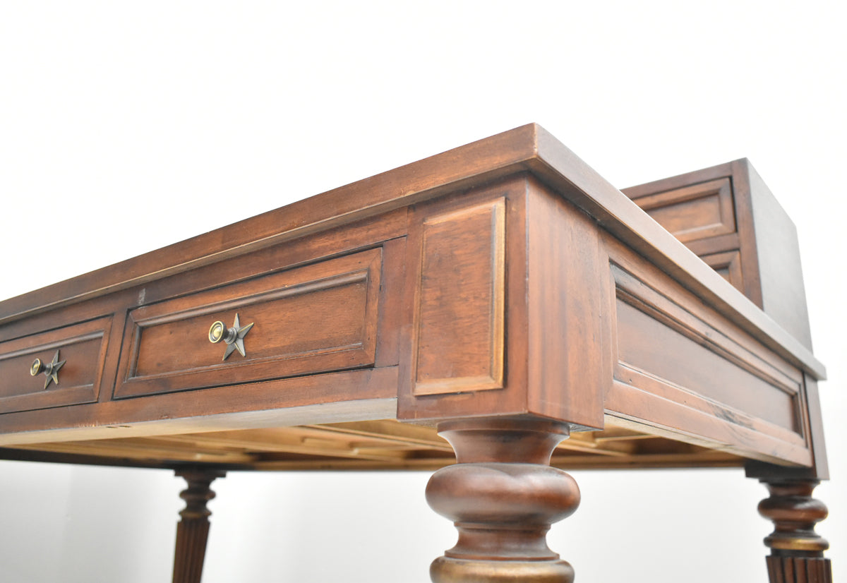 【中古】ドレクセルヘリテイジ　ライティングデスク　アンティーク　幅1345　木製　2026011601【中古オフィス家具】