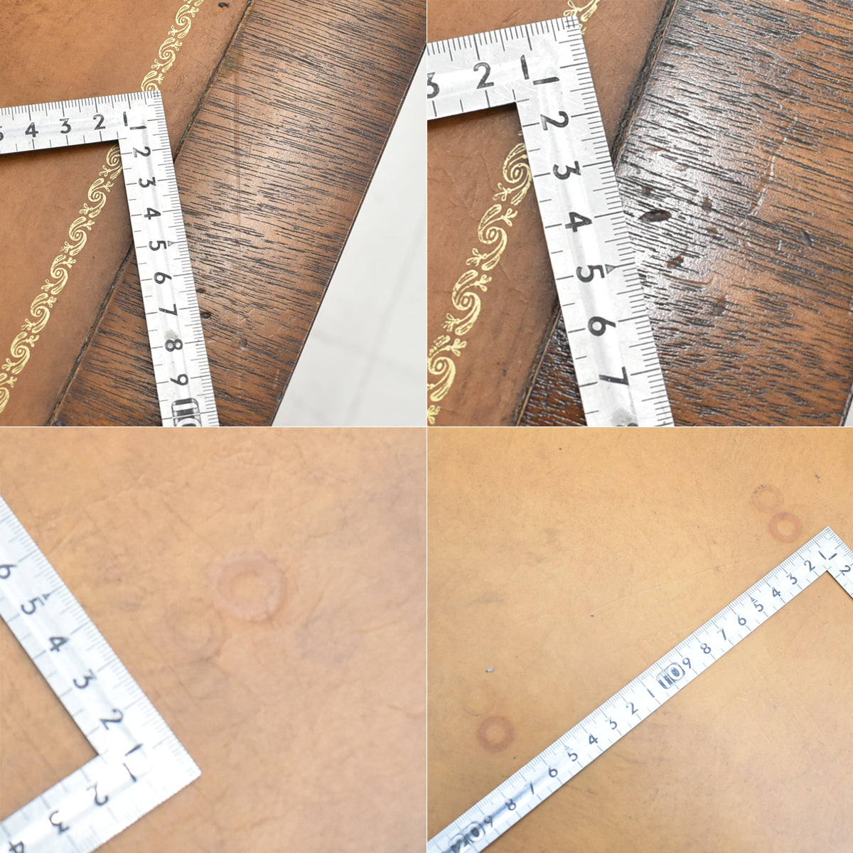 【中古】ドレクセルヘリテイジ　ライティングデスク　アンティーク　幅1345　木製　2026011602【中古オフィス家具】