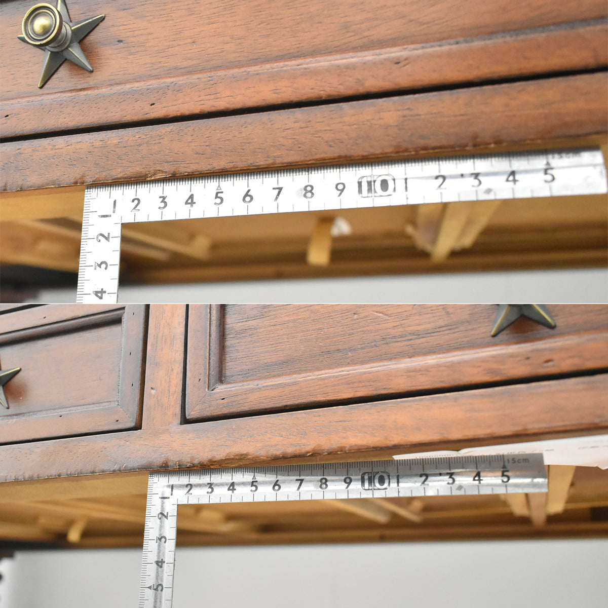 【中古】ドレクセルヘリテイジ　ライティングデスク　アンティーク　幅1345　木製　2026011602【中古オフィス家具】